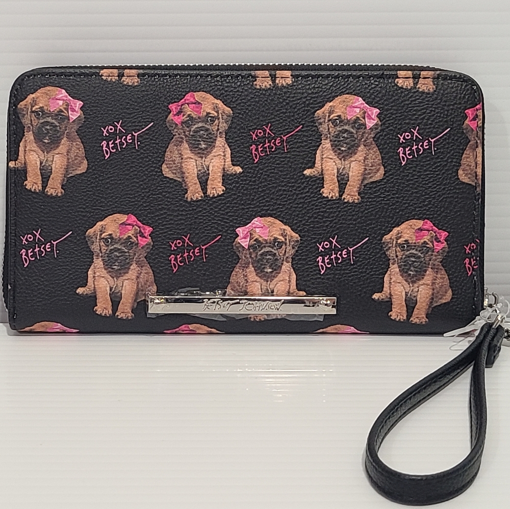 Betsey Johnson Puppy Wallet